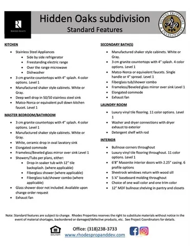 $236,500 | 110 Hidden Oaks Court, Natchitoches, LA 71457