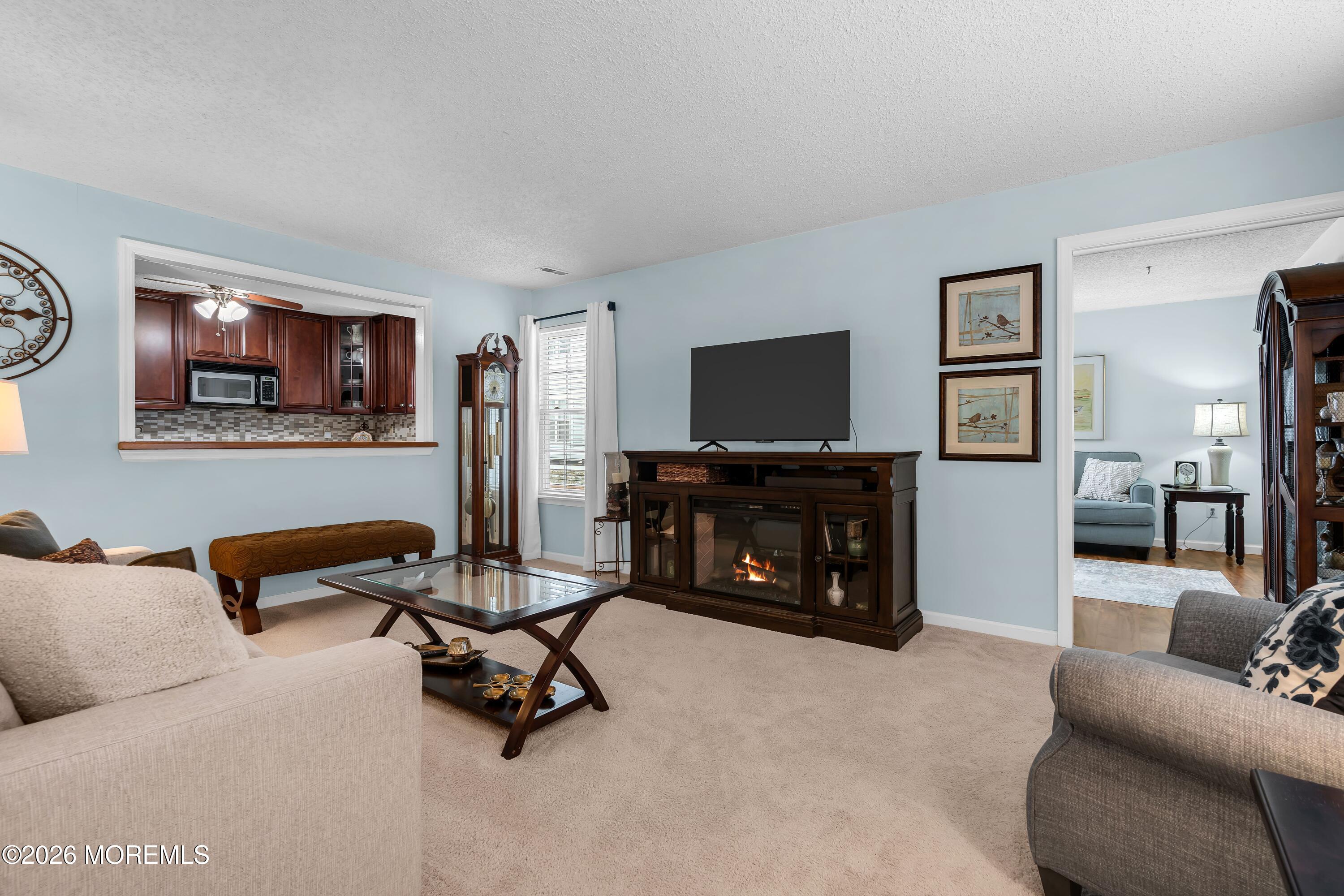 129 Tulip Lane Freehold, NJ 07728 - Photo 12 of 25 a living room with furniture a piano and a flat screen tv
