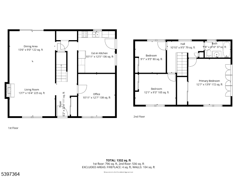 21 Laurie Road Landing, NJ 07850 - Photo 14 of 14 a picture of a floor plan