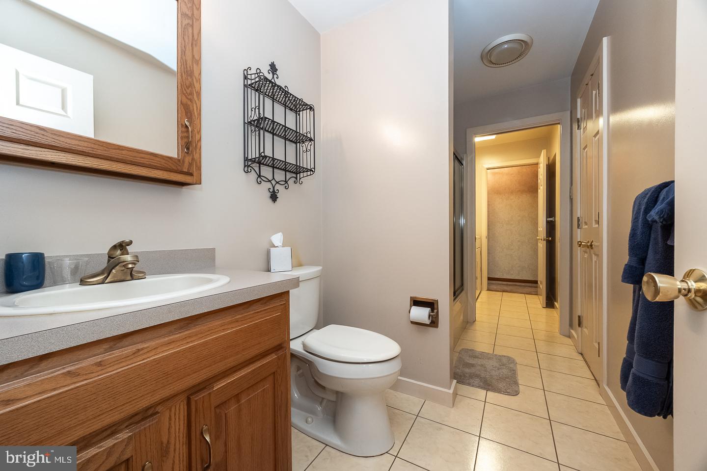 841 Cadmus Road Pottstown, PA 19465 - Photo 36 of 58 a bathroom with a sink a toilet and mirror