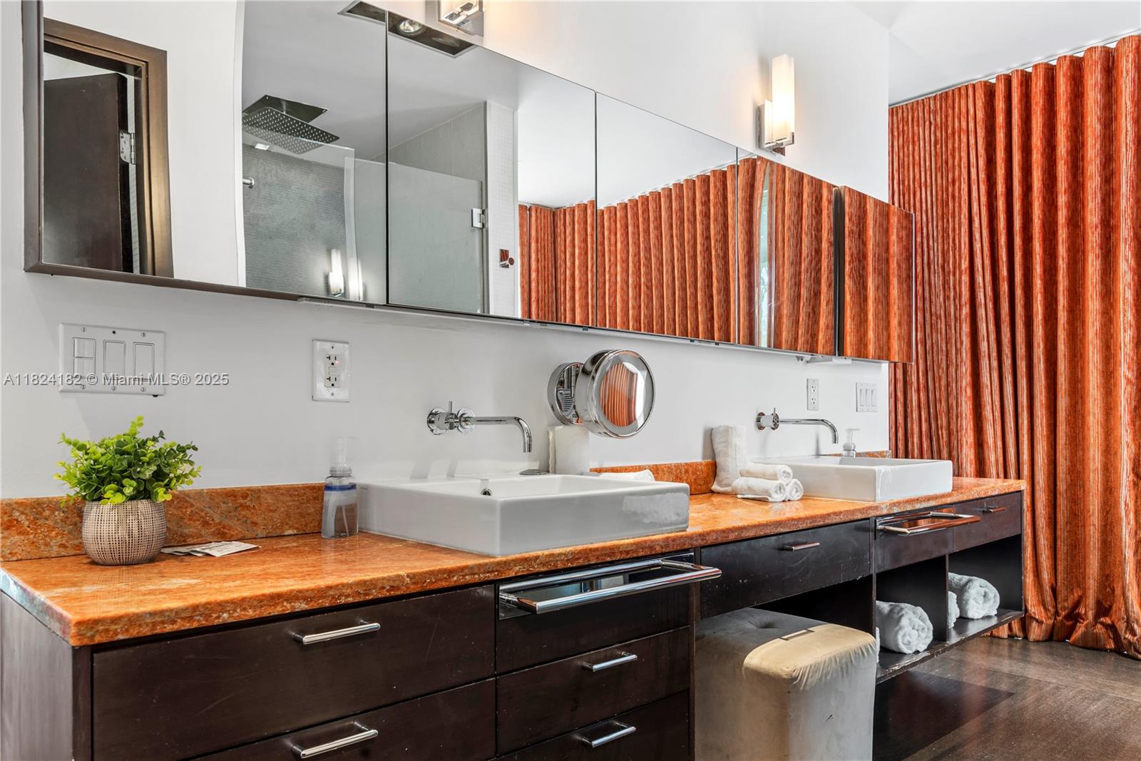 1606 South Bayshore Drive Miami, FL 33133 - Photo 23 of 54 a kitchen with a sink and cabinets