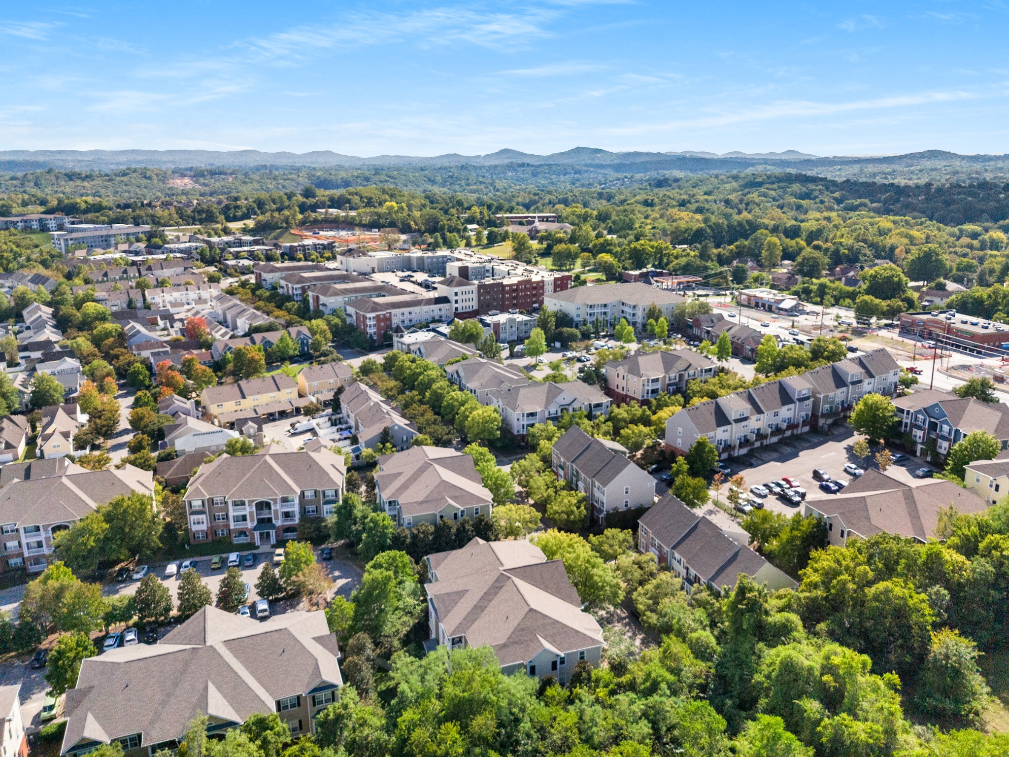 7219 Althorp Way, Unit L4 Nashville, TN 37211 - Photo 36 of 36 an aerial view of residential houses with outdoor space