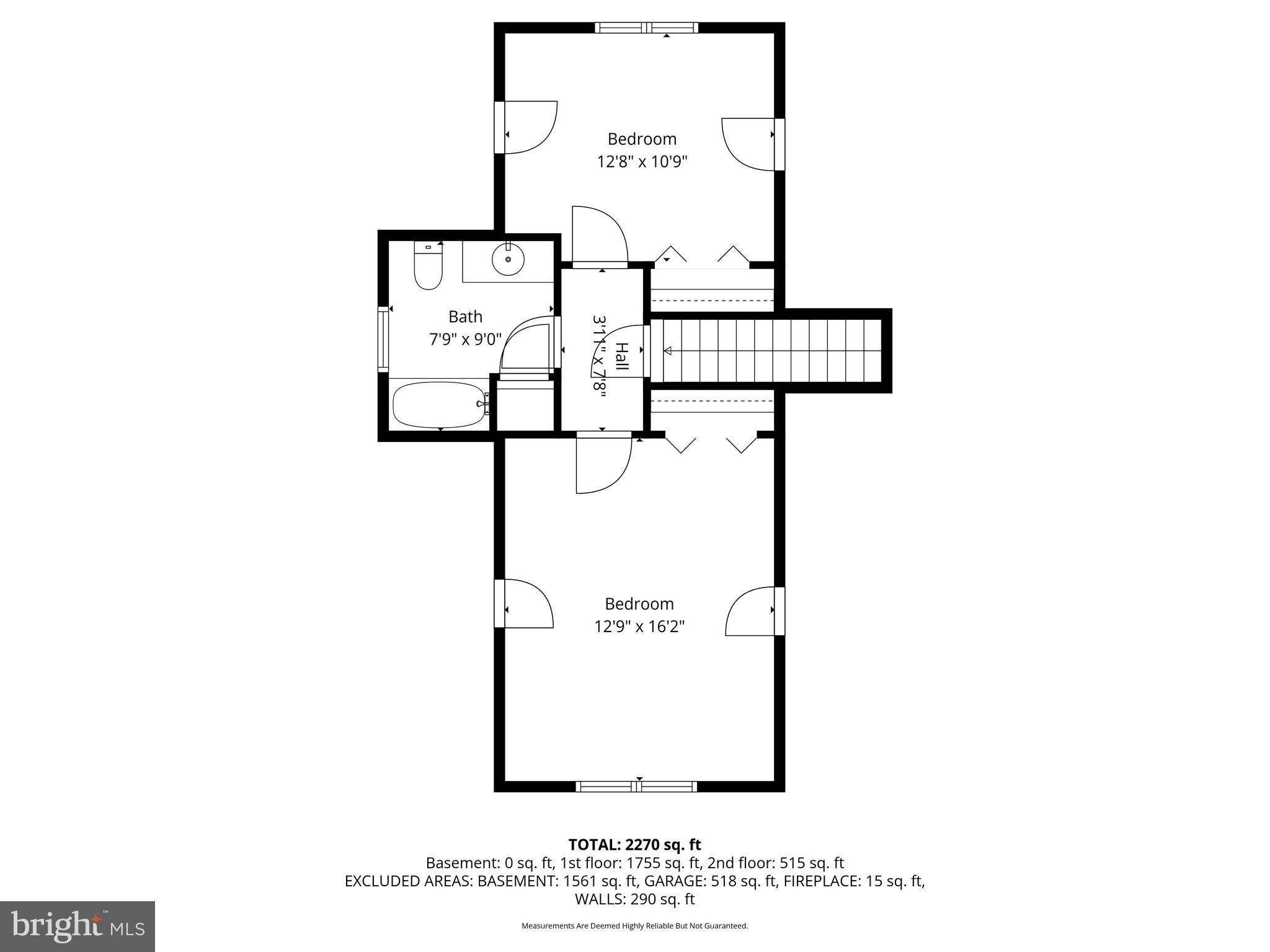 40297 Braddock Road Aldie, VA 20105 - Photo 74 of 76 Upper Level Floor plan