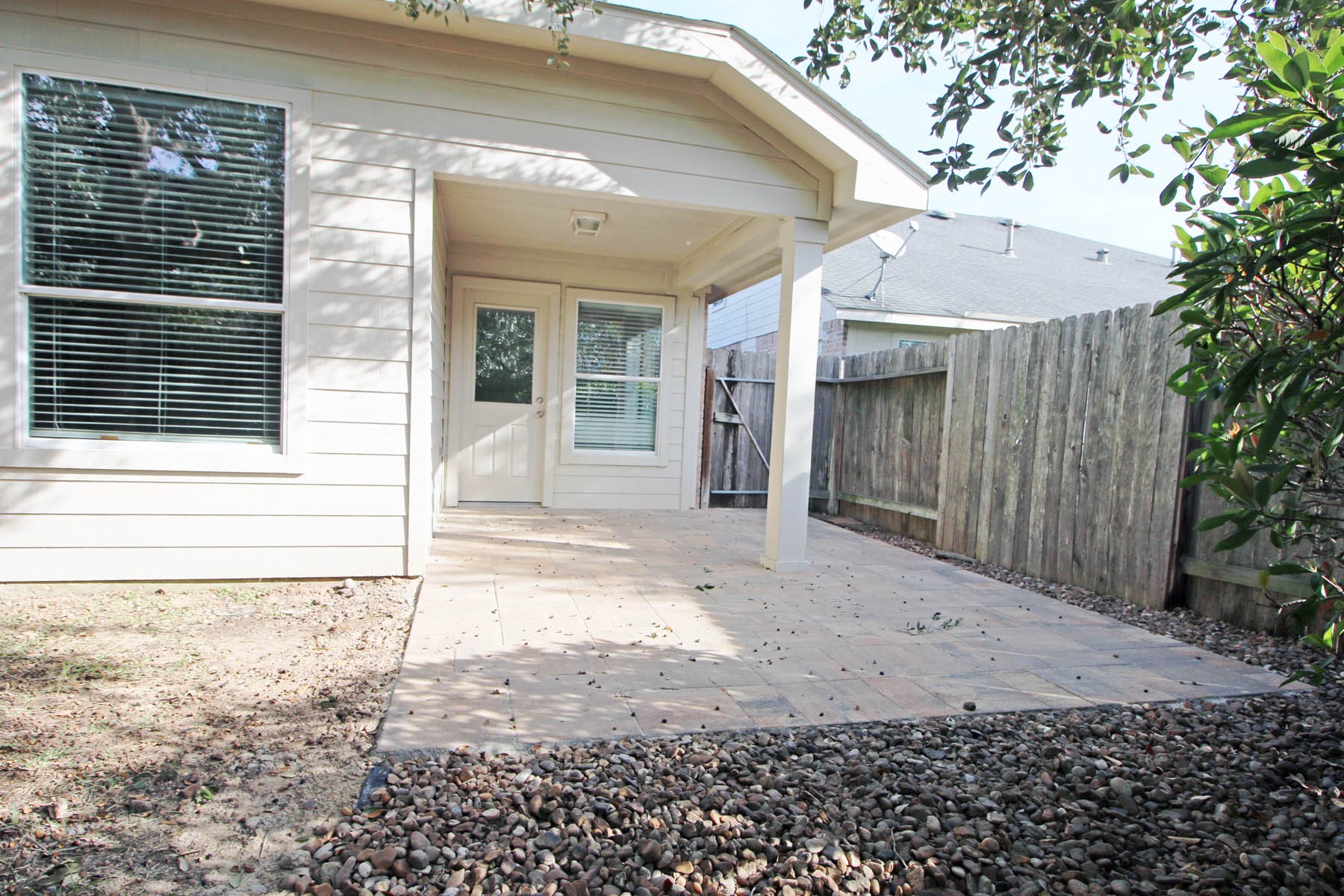 21743 May Apple Court Cypress, TX 77433 - Photo 13 of 15 a backyard of a house with lots of green space