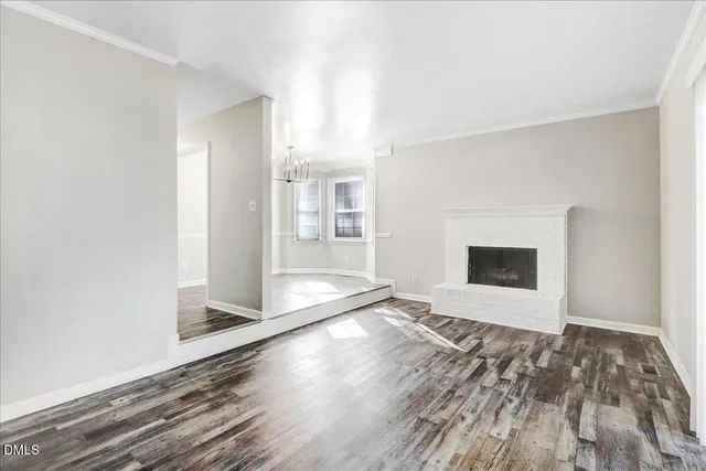 a view of a wooden deck