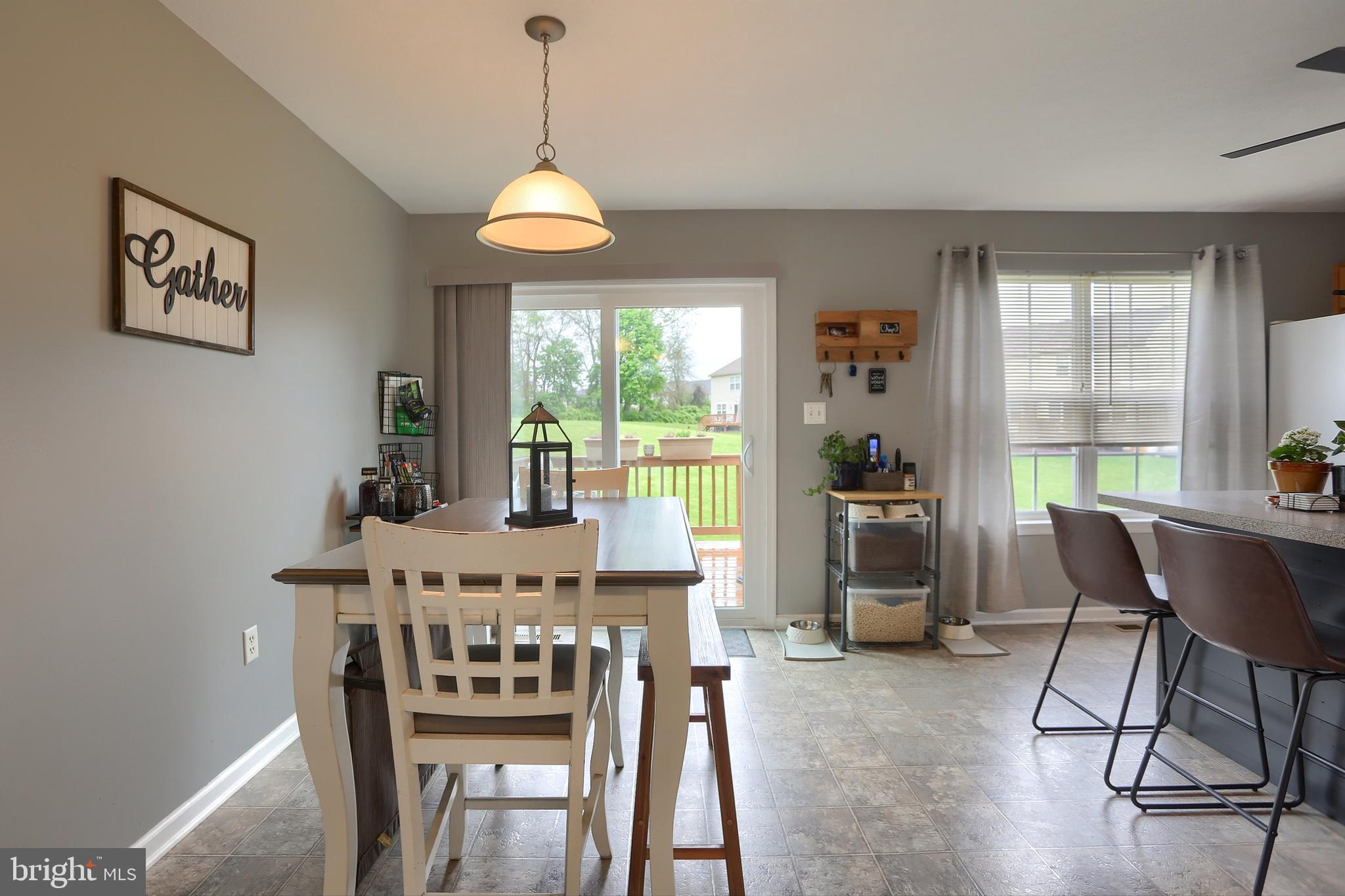 120 East Beaver Street York, PA 17406 - Photo 11 of 41 a view of a dining room with furniture window and outside view