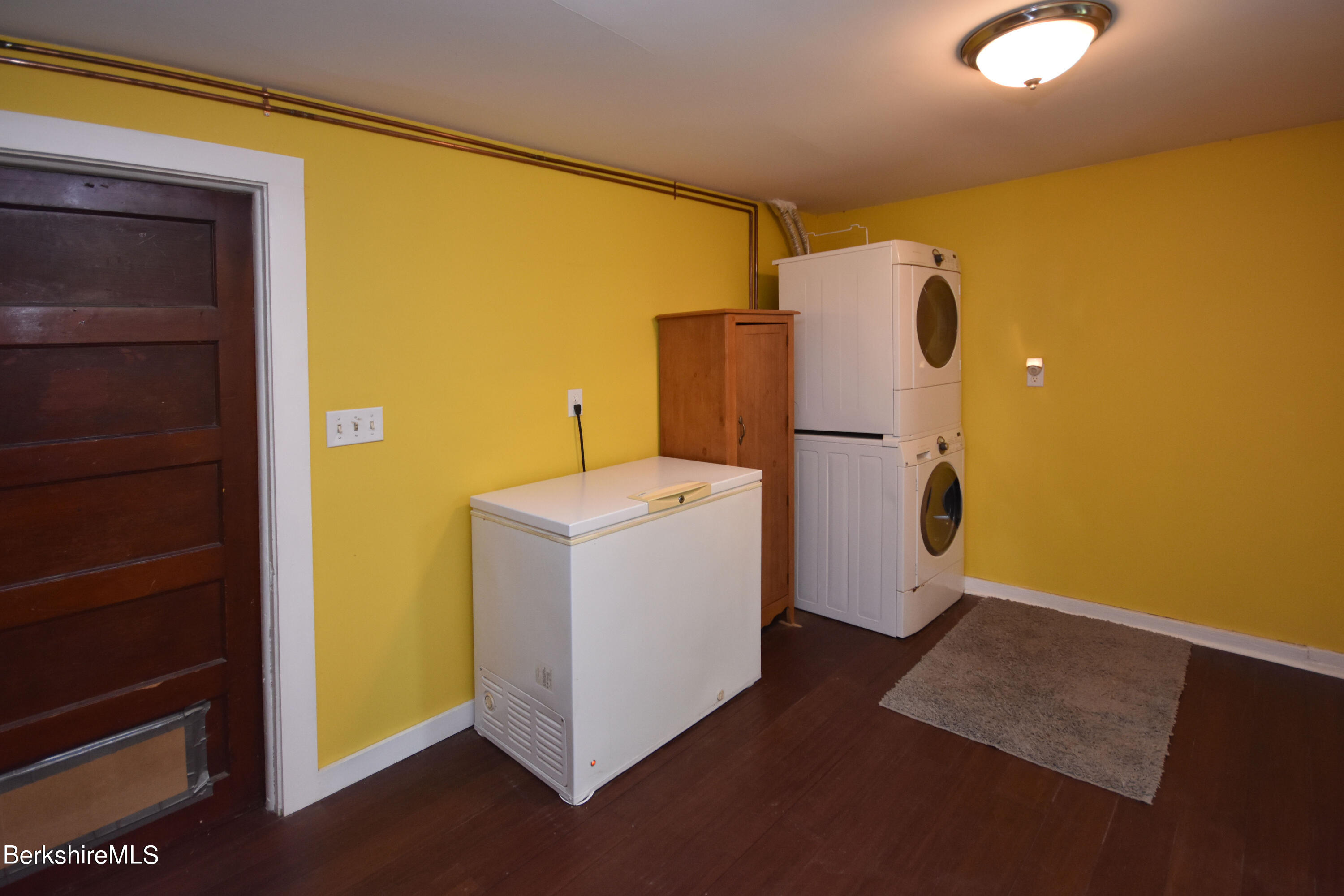 110 Tyringham Road Lee, MA 01238 - Photo 17 of 60 a utility room with dryer and washer