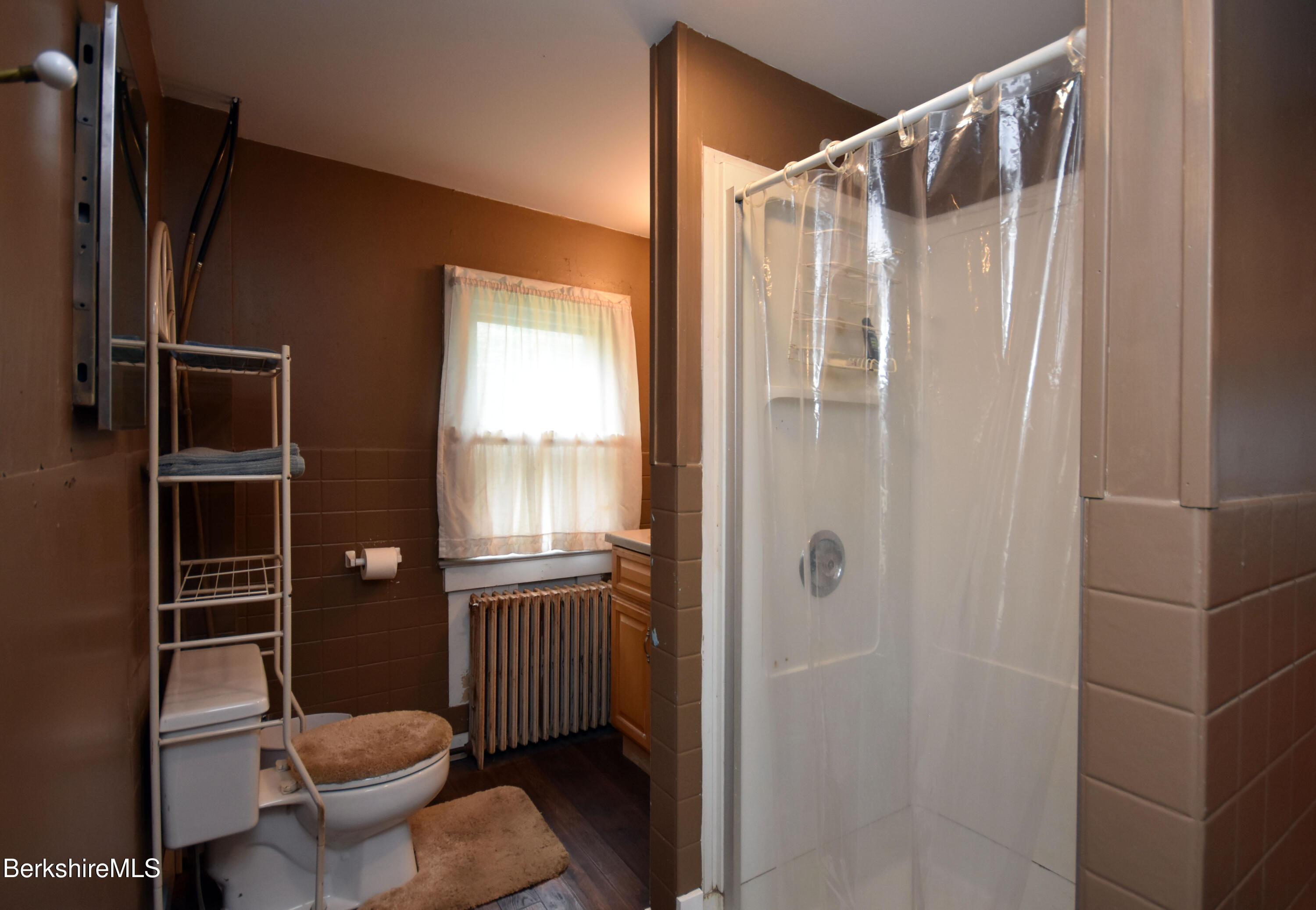 110 Tyringham Road Lee, MA 01238 - Photo 23 of 60 a bathroom with a toilet and a shower