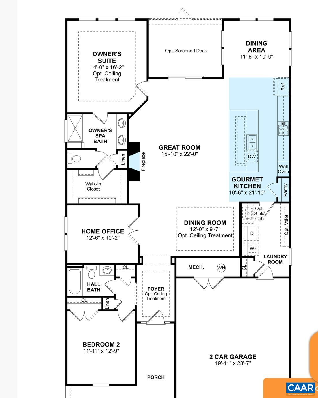 124 Stodghill Drive Ruckersville, VA 22968 - Photo 58 of 58 Ibiza floor plan