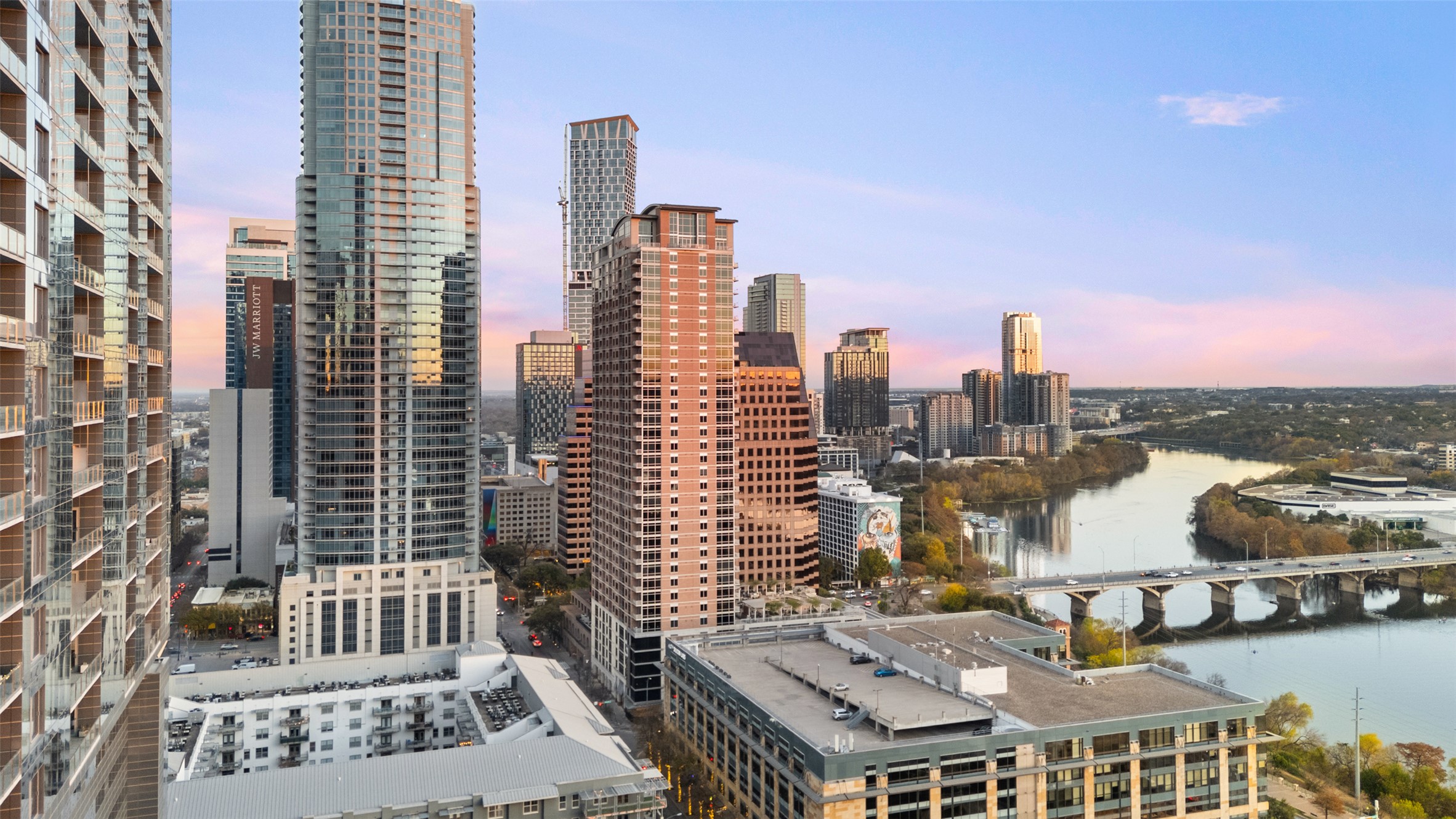 210 Lavaca Street, Unit 2301 Austin, TX 78701 - Photo 3 of 40 a view of city with tall buildings