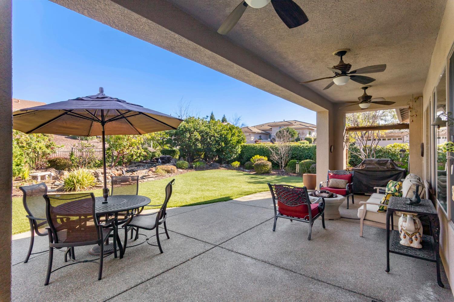 2005 Deep Springs Lane Lincoln, CA 95648 - Photo 28 of 41 Covered Patio w/3 Ceiling Fans