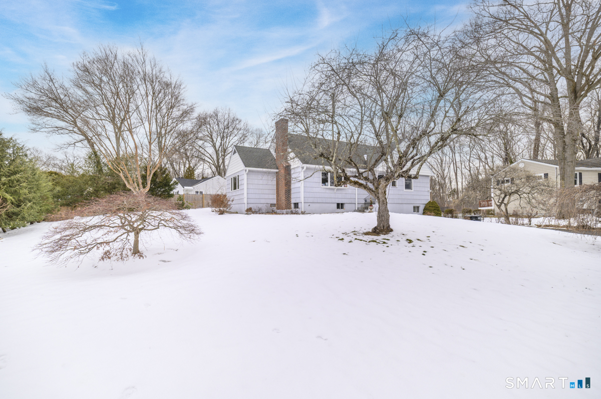 a view of road with a snow