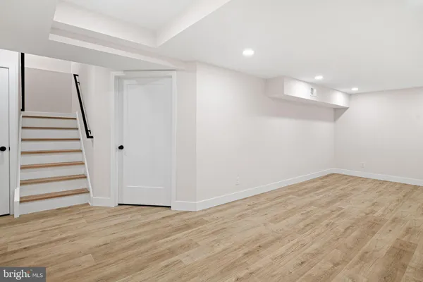 a view of storage and utility room