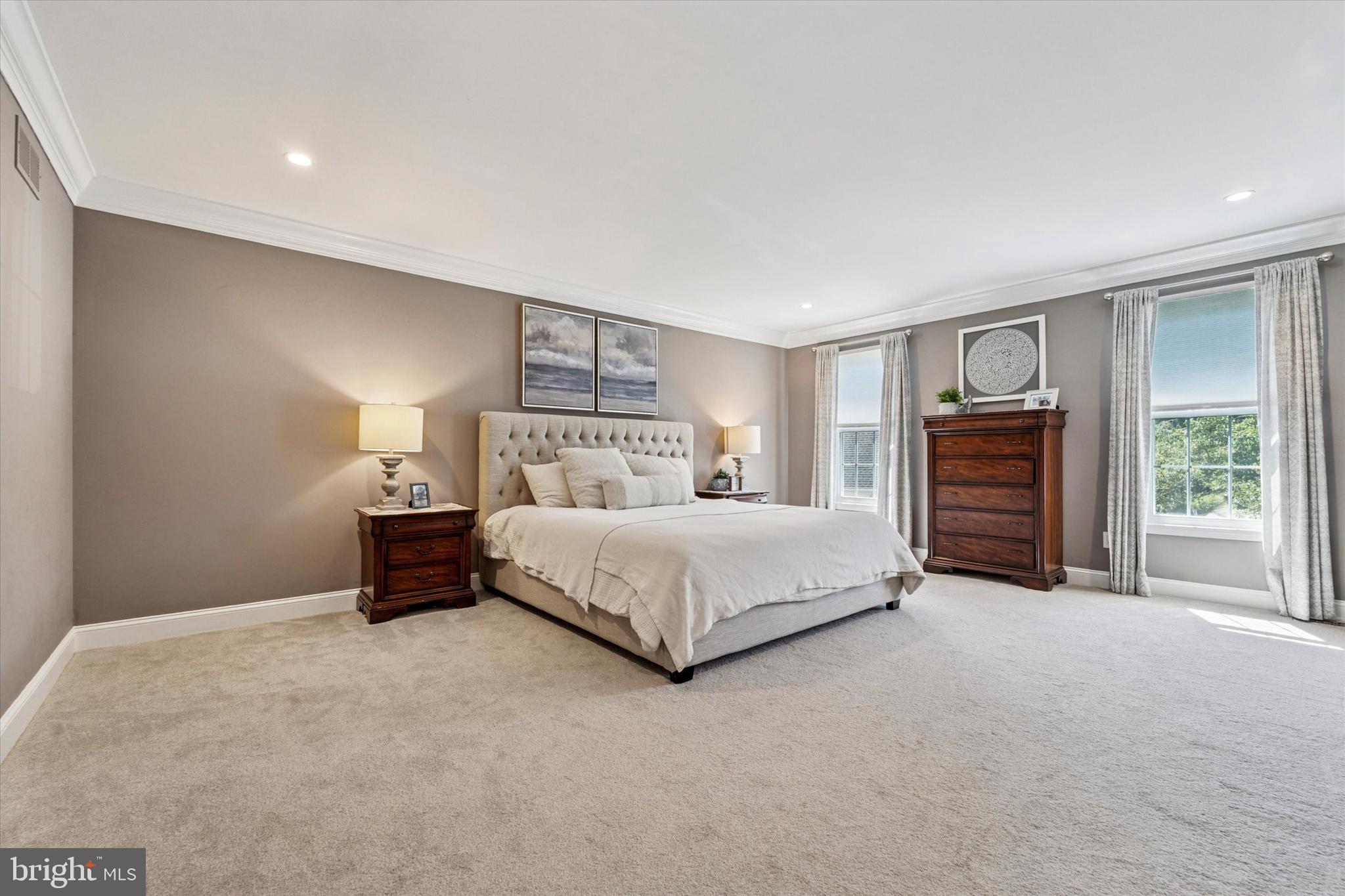 5 Stoney End Road Broomall, PA 19008 - Photo 25 of 48 a bedroom with a bed and a couch