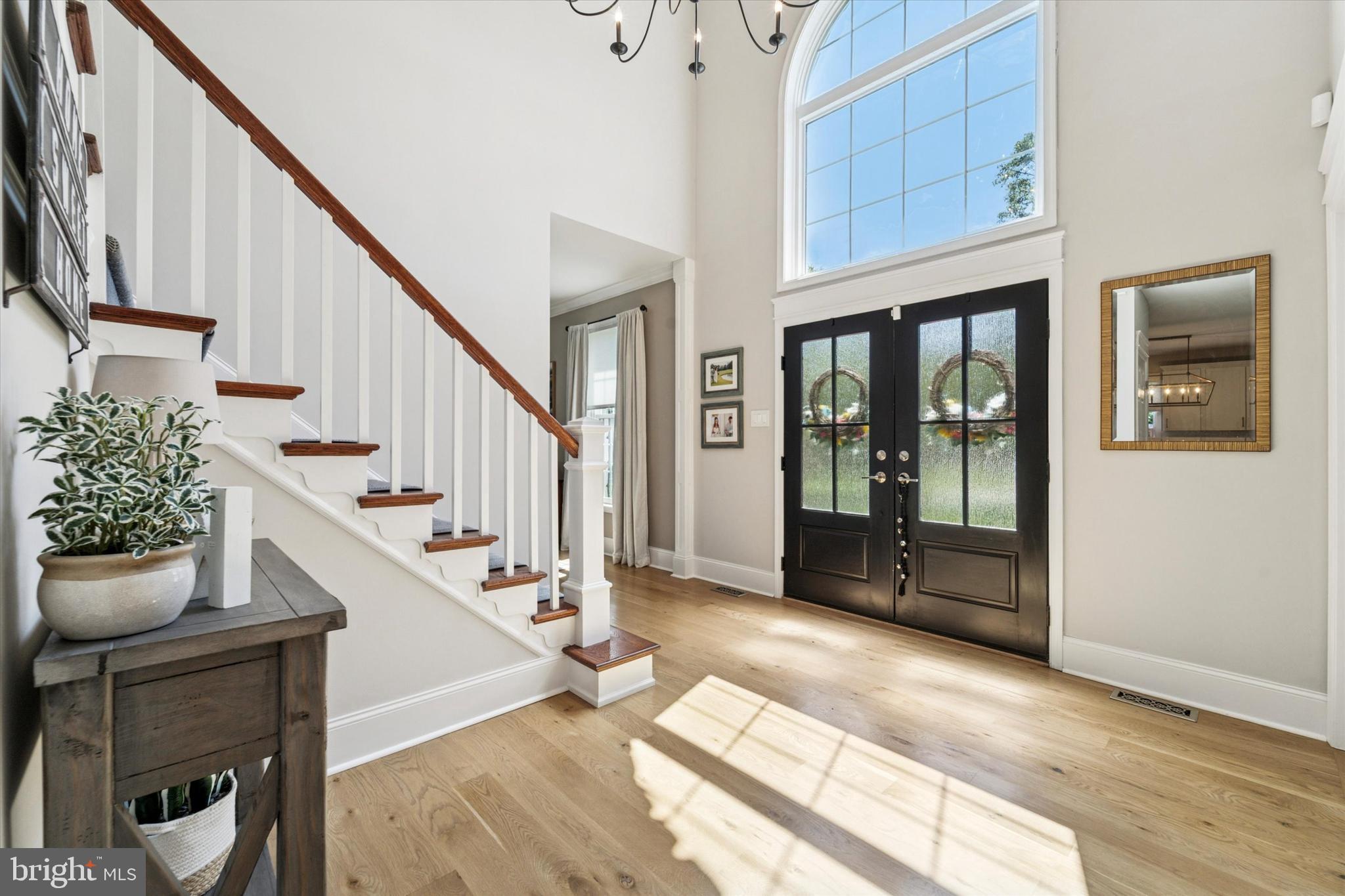 5 Stoney End Road Broomall, PA 19008 - Photo 5 of 48 a view of entryway and hall with wooden floor