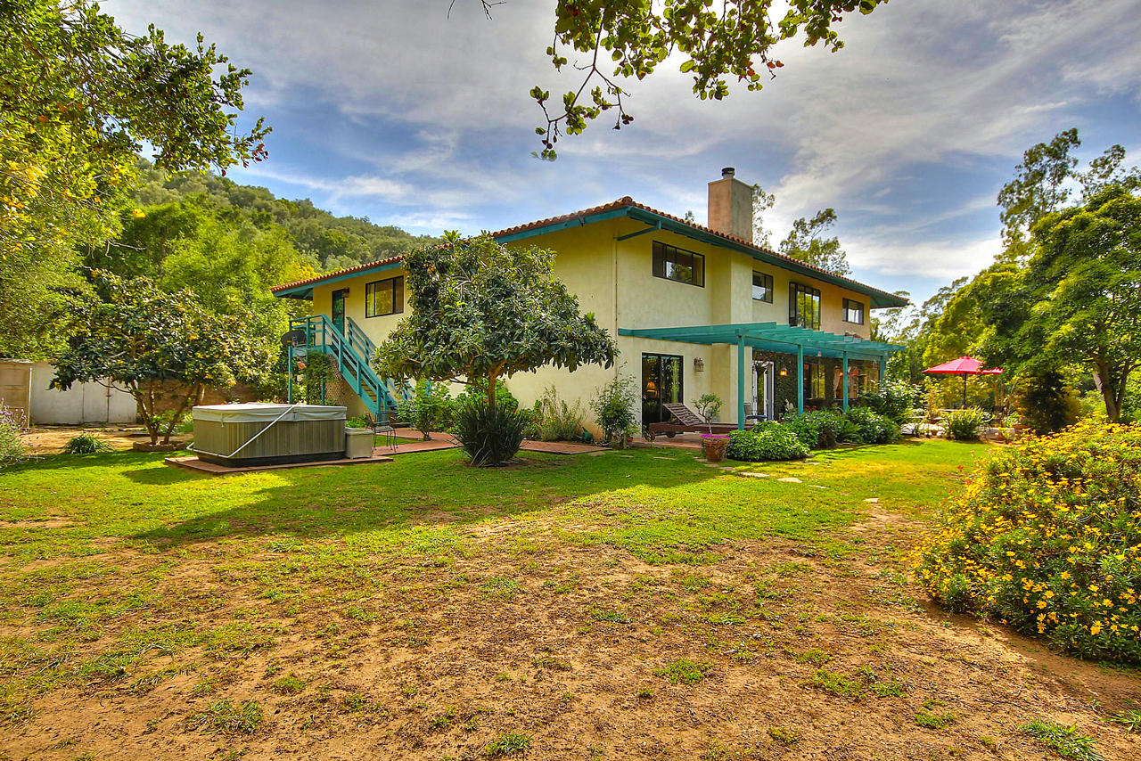 2727 East Valley Road Montecito, CA 93108 - Photo 25 of 26 Backyard_West_Facing_2727_EVR_Montecito_