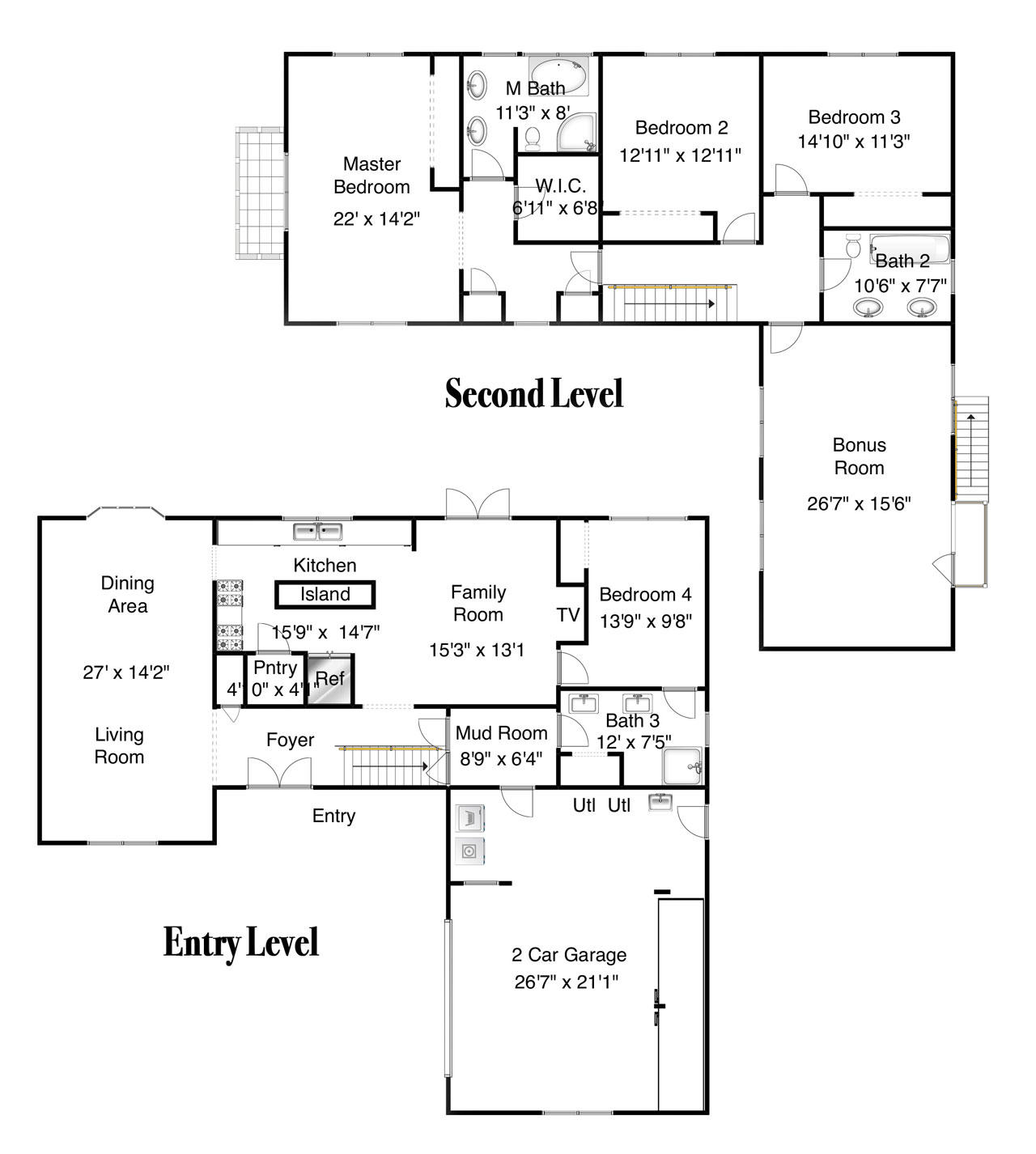 2727 East Valley Road Montecito, CA 93108 - Photo 26 of 26 2727EVR-Floor-Plan