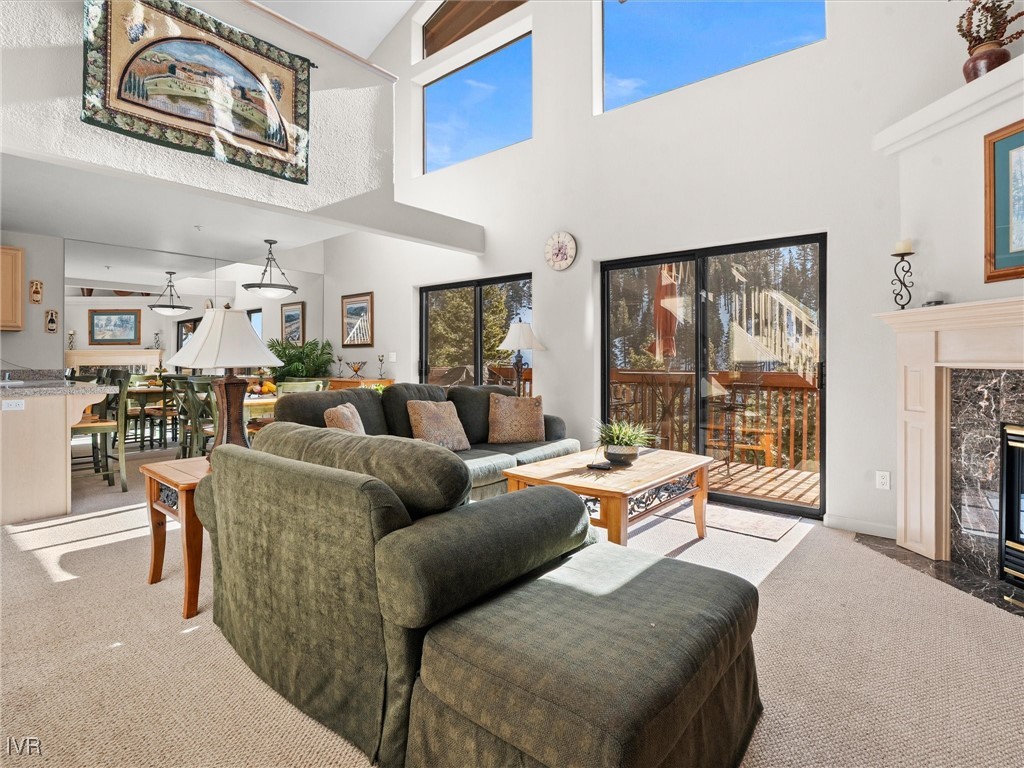 400 Fairview Boulevard, Unit 173 Incline Village, NV 89451 - Photo 6 of 34 a living room with furniture and a floor to ceiling window