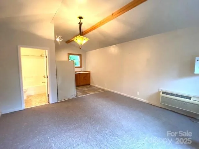 a view of a room with a sink