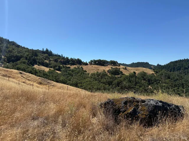 a view of a snow on the road