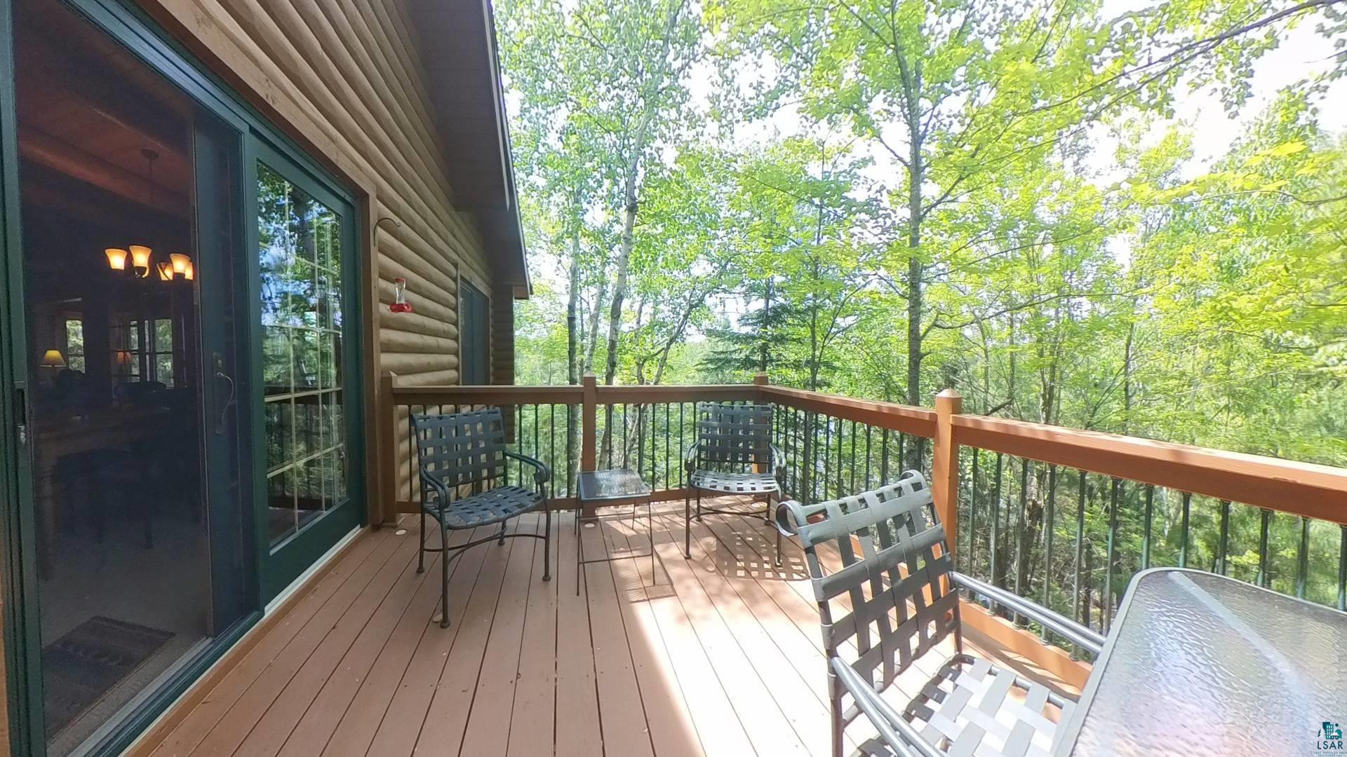2357 Retreat Lodge Road Cook, MN 55723 - Photo 20 of 45 View of wooden deck