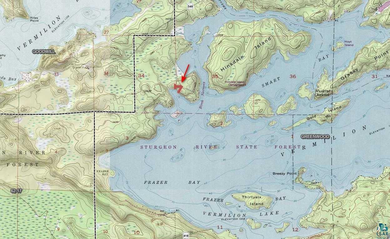 2357 Retreat Lodge Road Cook, MN 55723 - Photo 43 of 45 Map / location