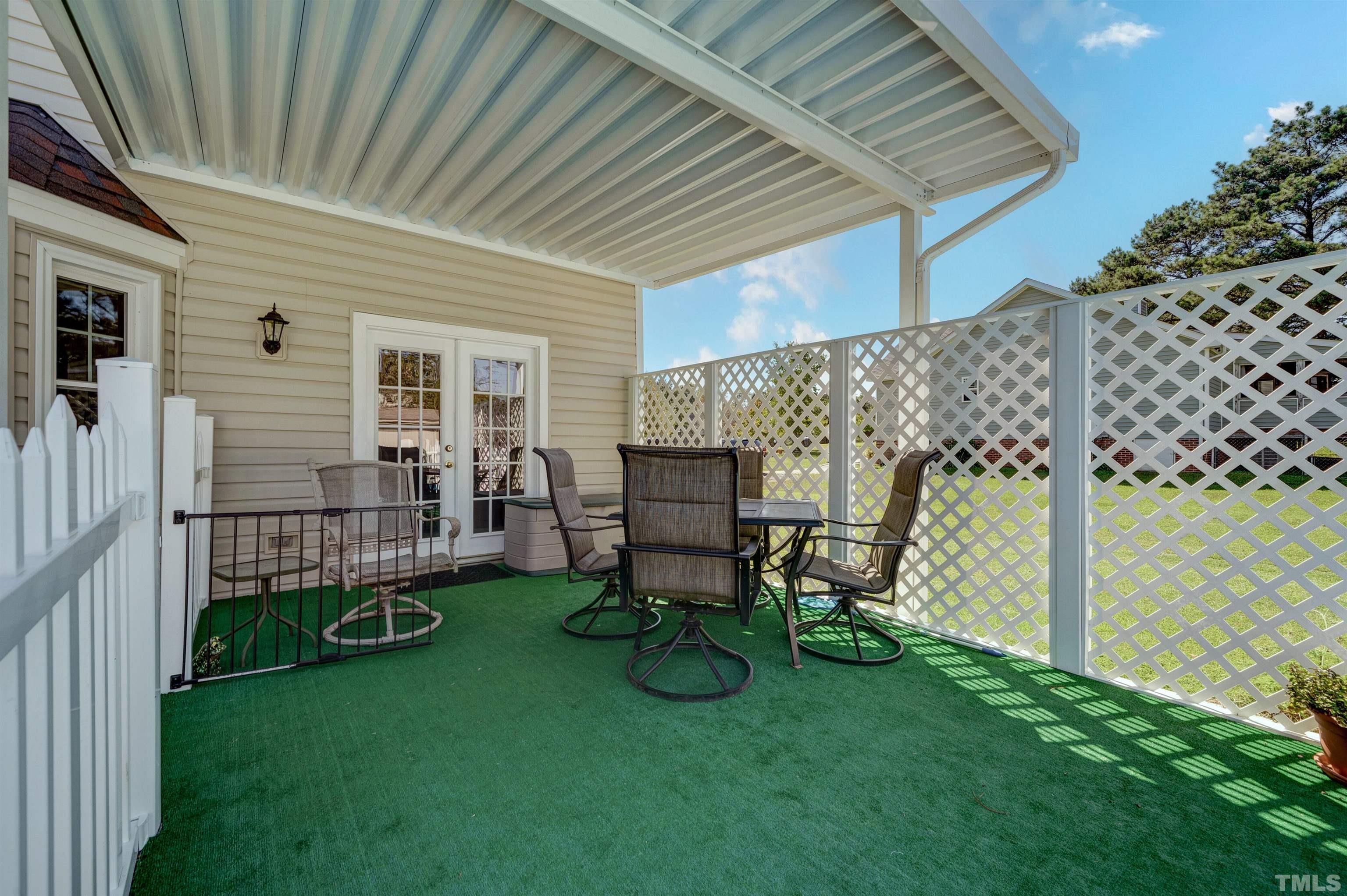 429 South Meadow Road Raleigh, NC 27603 - Photo 29 of 44 a view of a backyard with furniture and garden
