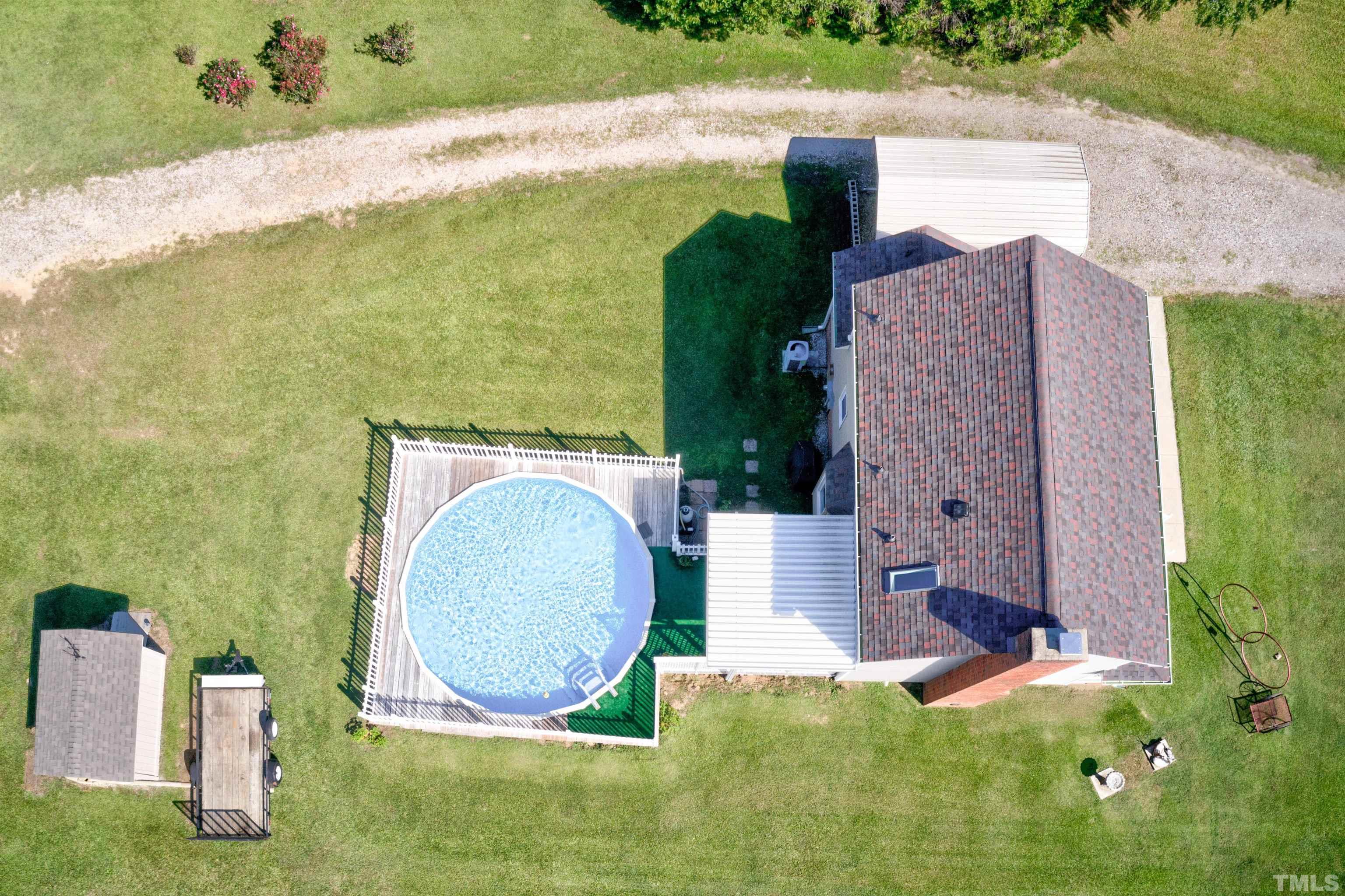 429 South Meadow Road Raleigh, NC 27603 - Photo 3 of 44 a aerial view of a house with backyard