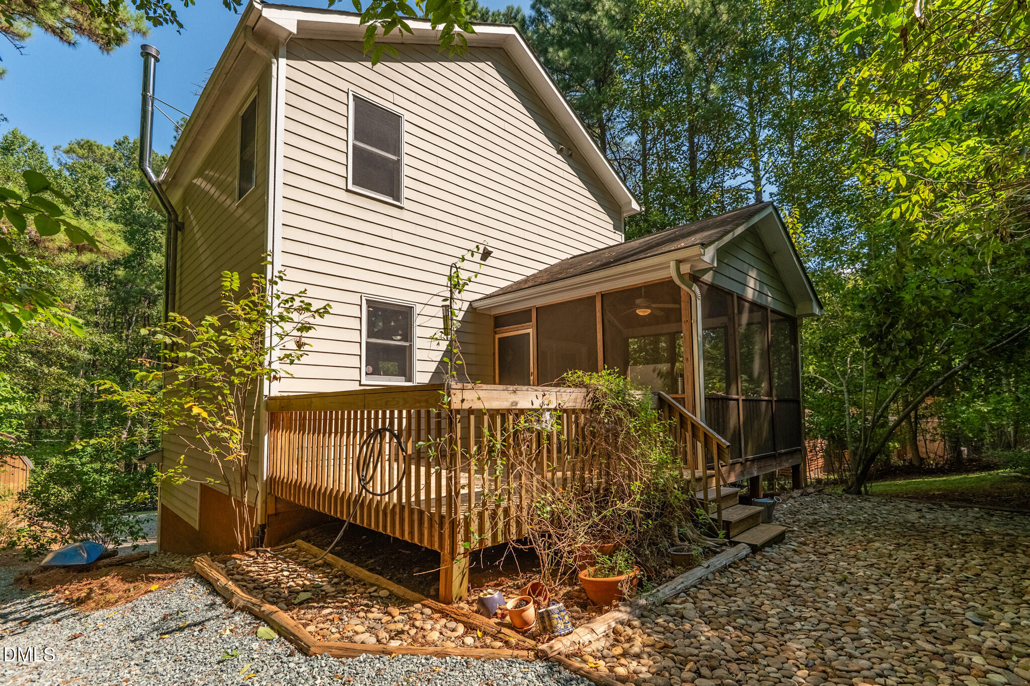 126 Bynum Road Pittsboro, NC 27312 - Photo 4 of 74 Backyard Deck and Porch!