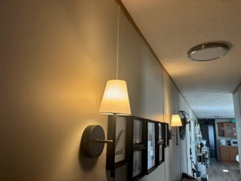 a view of entryway and hall