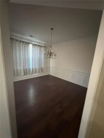 wooden floor in an empty room