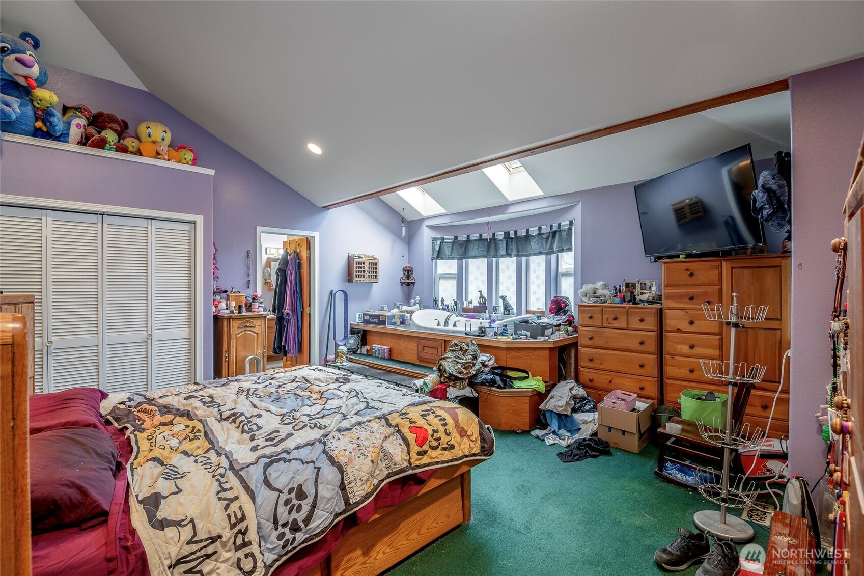 4048 Southeast Horstman Road Port Orchard, WA 98366 - Photo 24 of 40 a bedroom with bed and a window