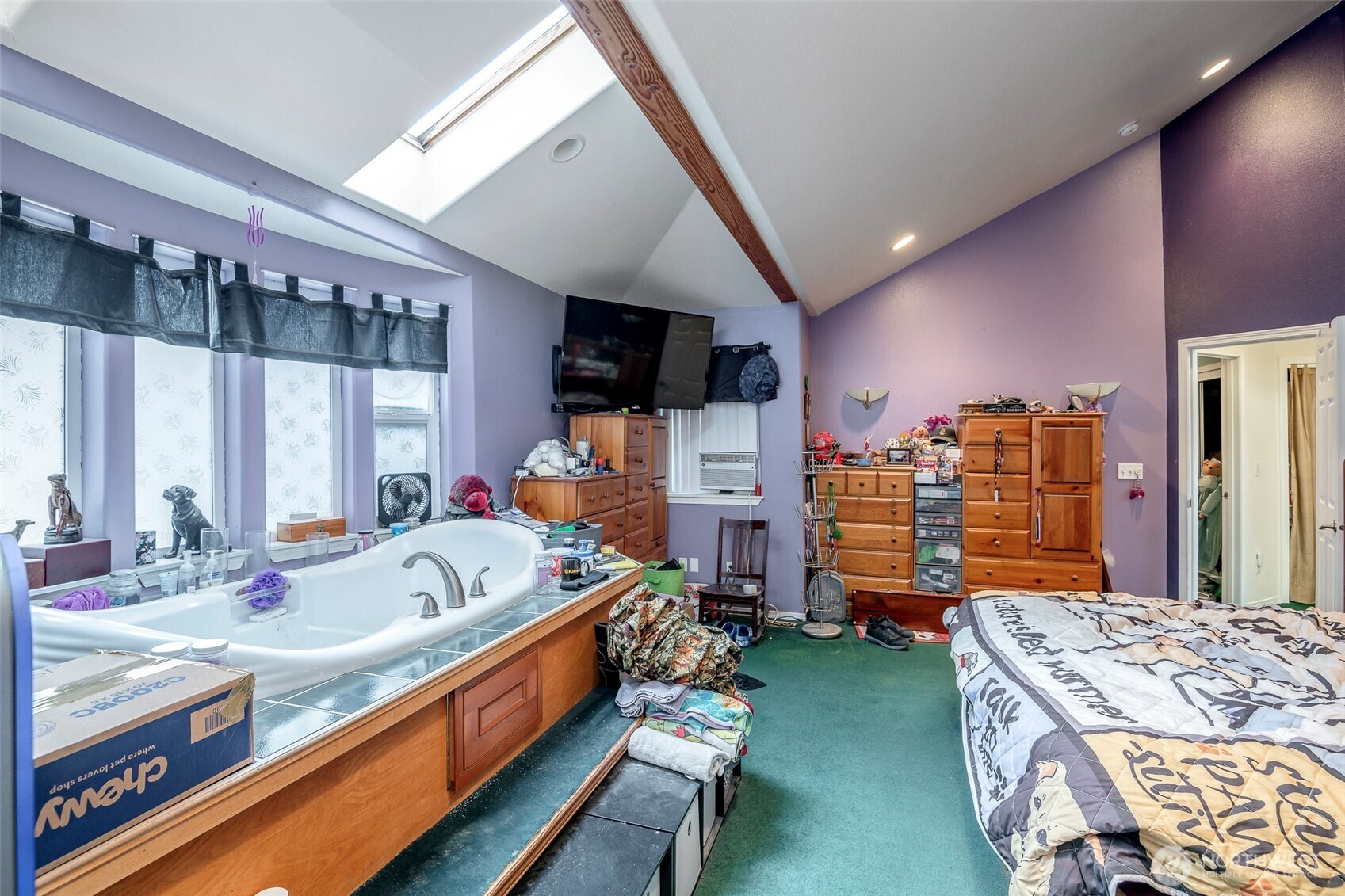 4048 Southeast Horstman Road Port Orchard, WA 98366 - Photo 25 of 40 a large swimming pool with a large window