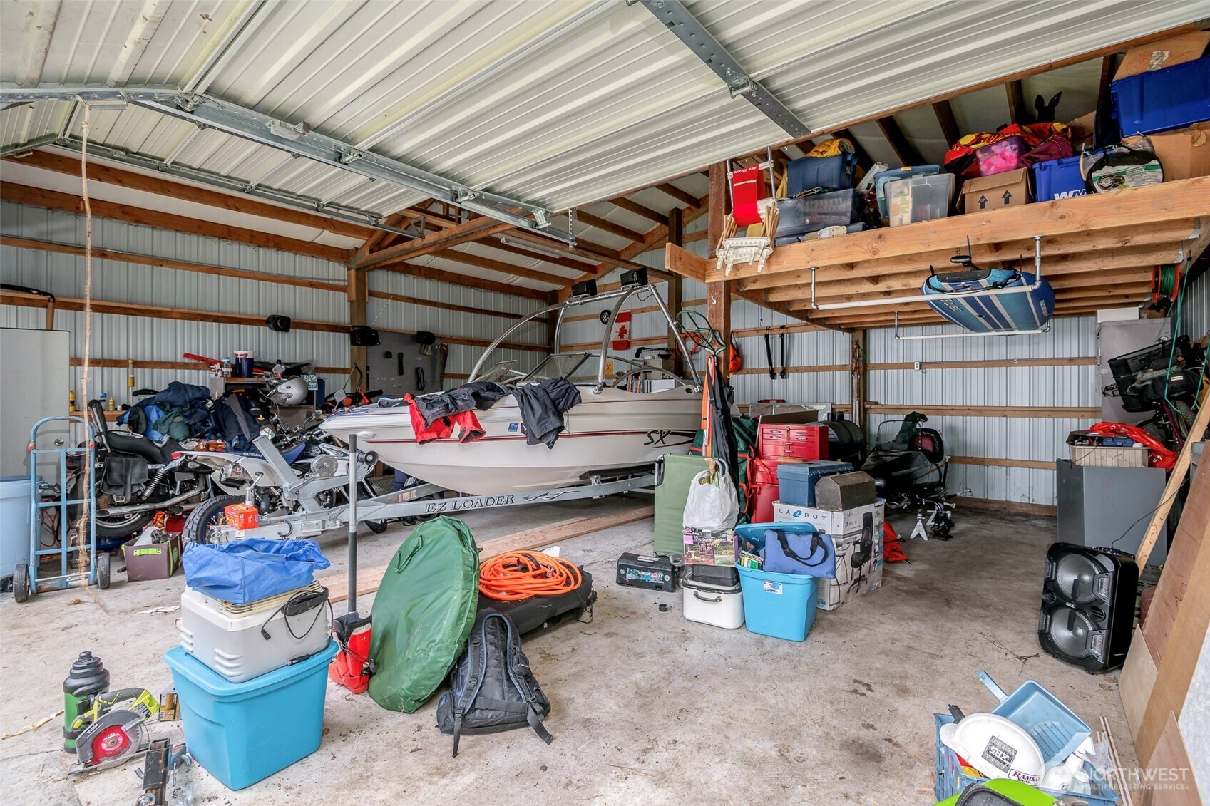4048 Southeast Horstman Road Port Orchard, WA 98366 - Photo 35 of 40 a view of a storage room with racks