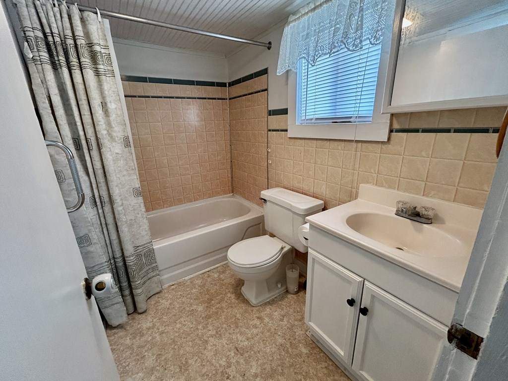 136 West Vineyard Road Hayesville, NC 28904 - Photo 8 of 17 a bathroom with a sink toilet and shower
