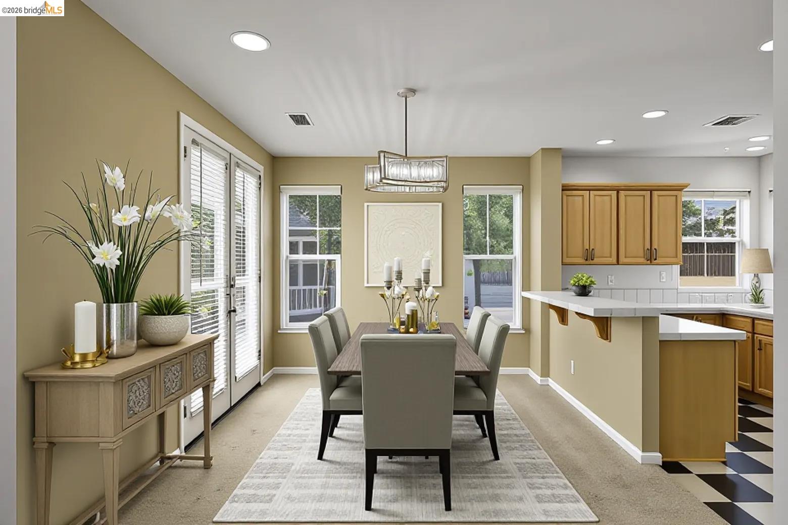 343 Field Stone Drive Murphys, CA 95247 - Photo 11 of 40 a view of a dining room with furniture window and outside view