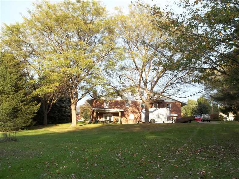 501 Engle Road Industry, PA 15052 - Photo 3 of 25 Exterior Back. BEAUTIFULLY LANDSCAPED GROUNDS.