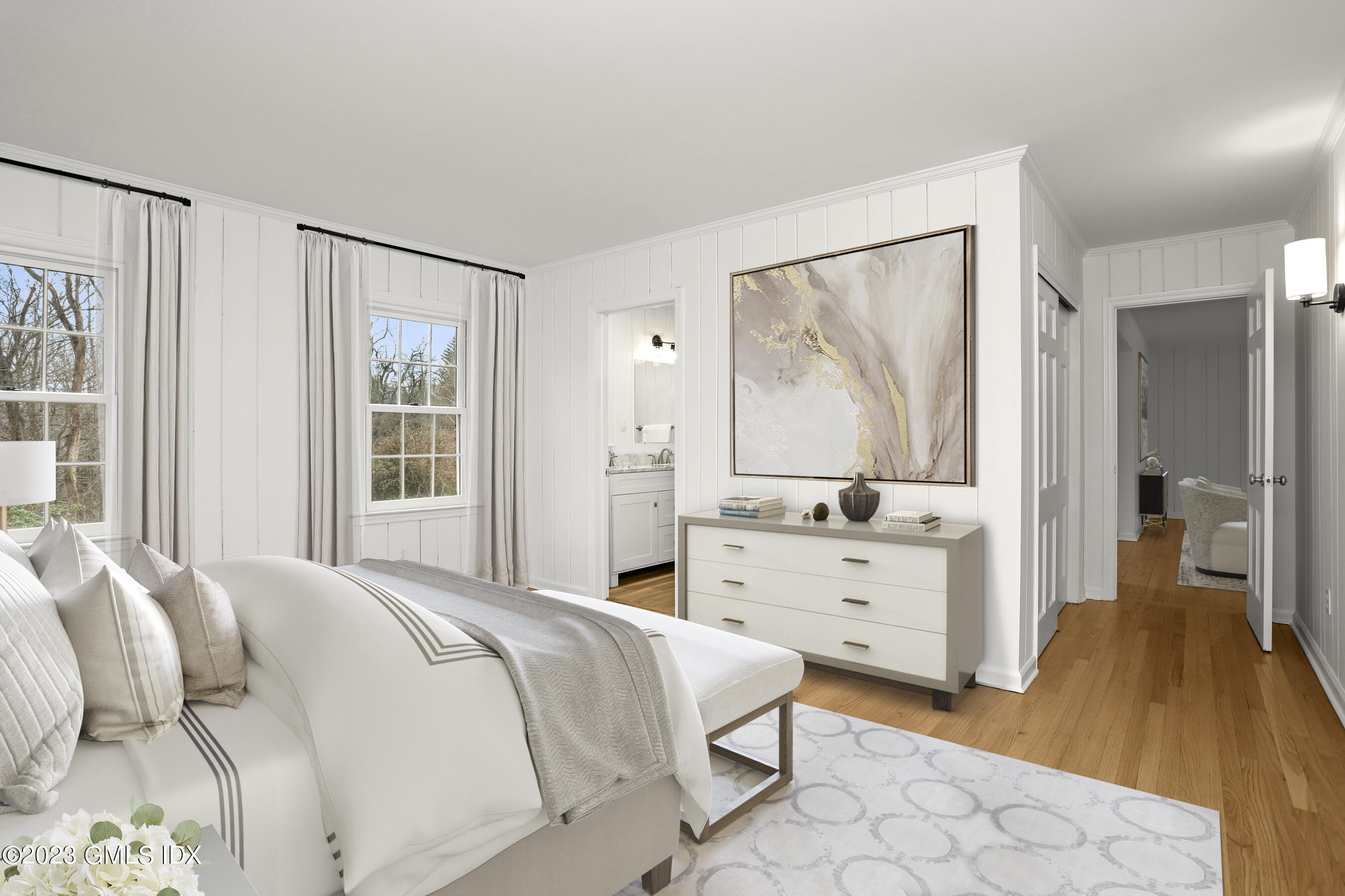 148 Old Mill Road Greenwich, CT 06831 - Photo 11 of 39 Virtually staged bedroom