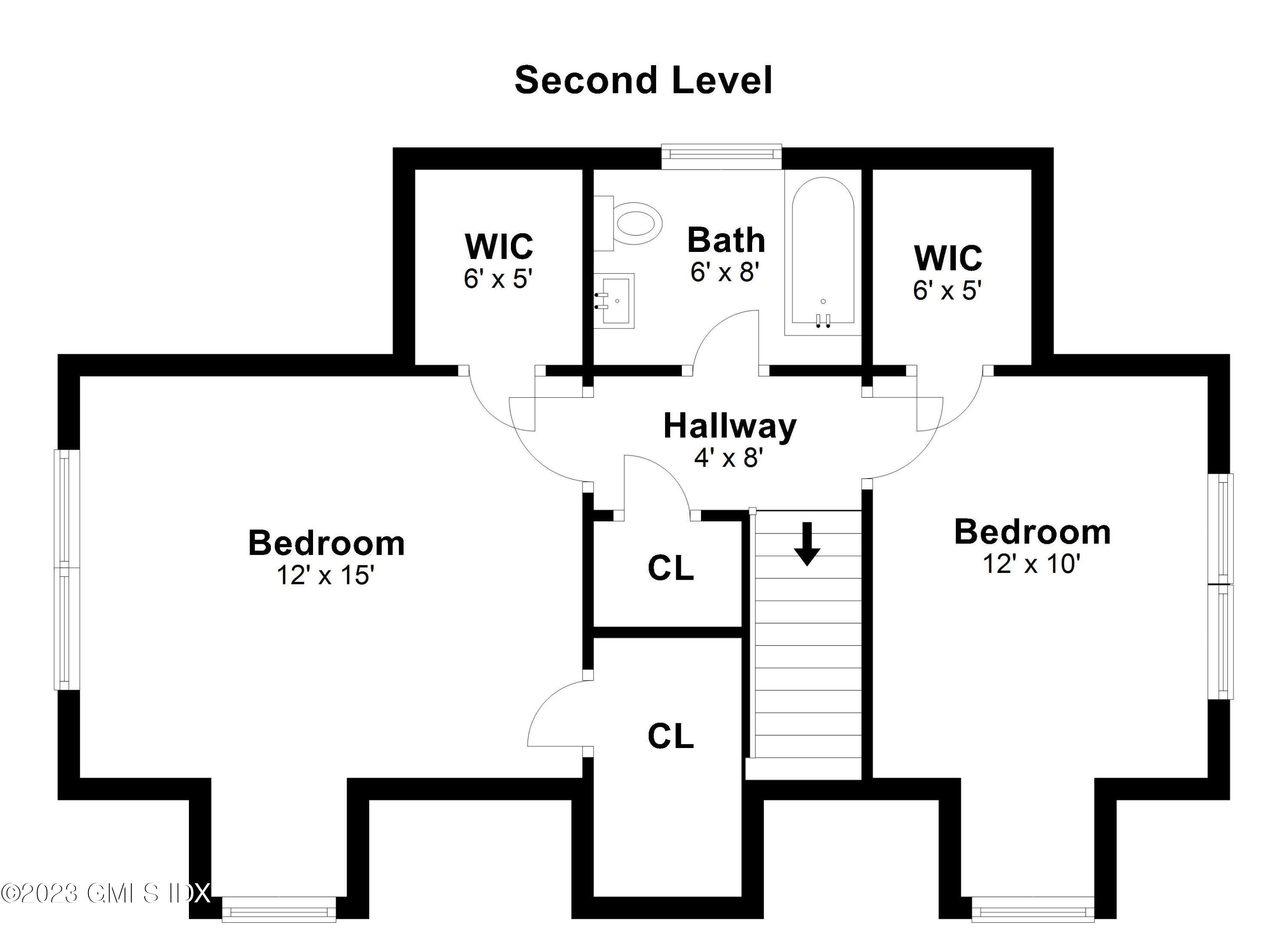 148 Old Mill Road Greenwich, CT 06831 - Photo 37 of 39 SECOND FLOOR