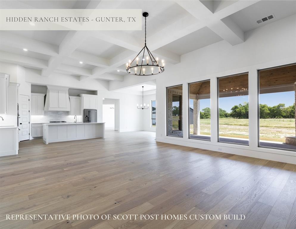 Tbd Lot 9 Tbd Van Alstyne, TX 75495 - Photo 11 of 19 a view of a kitchen with wooden floor and a window