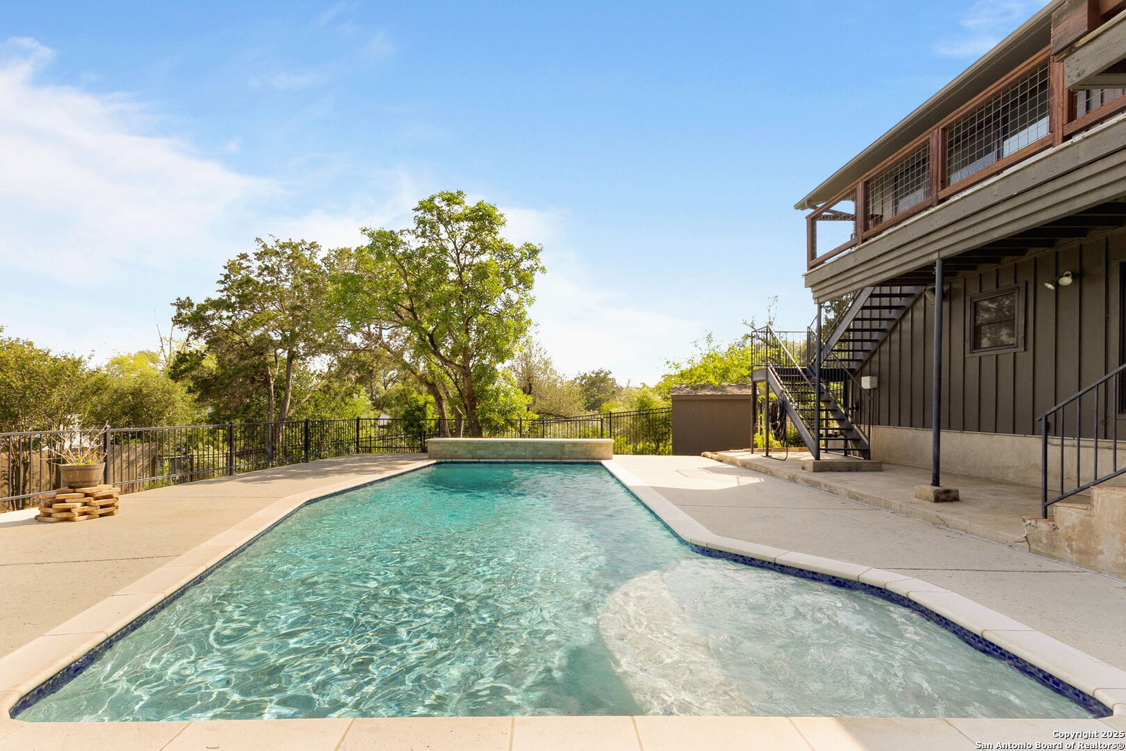 835 Fredericksburg Road New Braunfels, TX 78130 - Photo 2 of 56 a view of a backyard