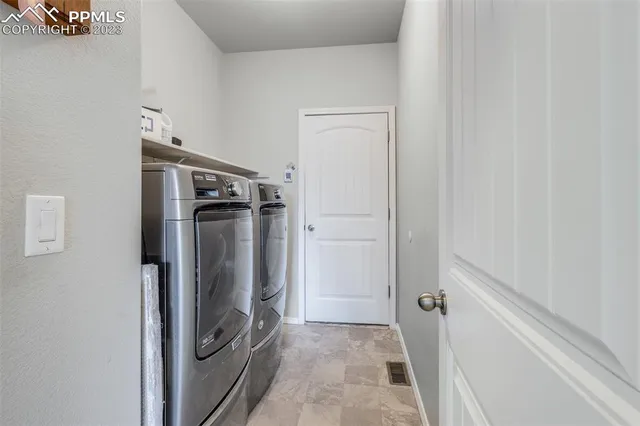 a view of a storage & utility room