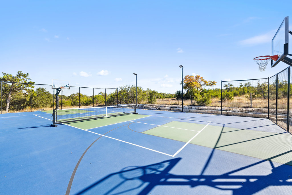 3550 Bell Springs Road Dripping Springs, TX 78620 - Photo 26 of 40 View of basketball court featuring community basketball court and a tennis court