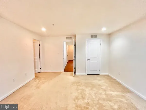 a view of empty room