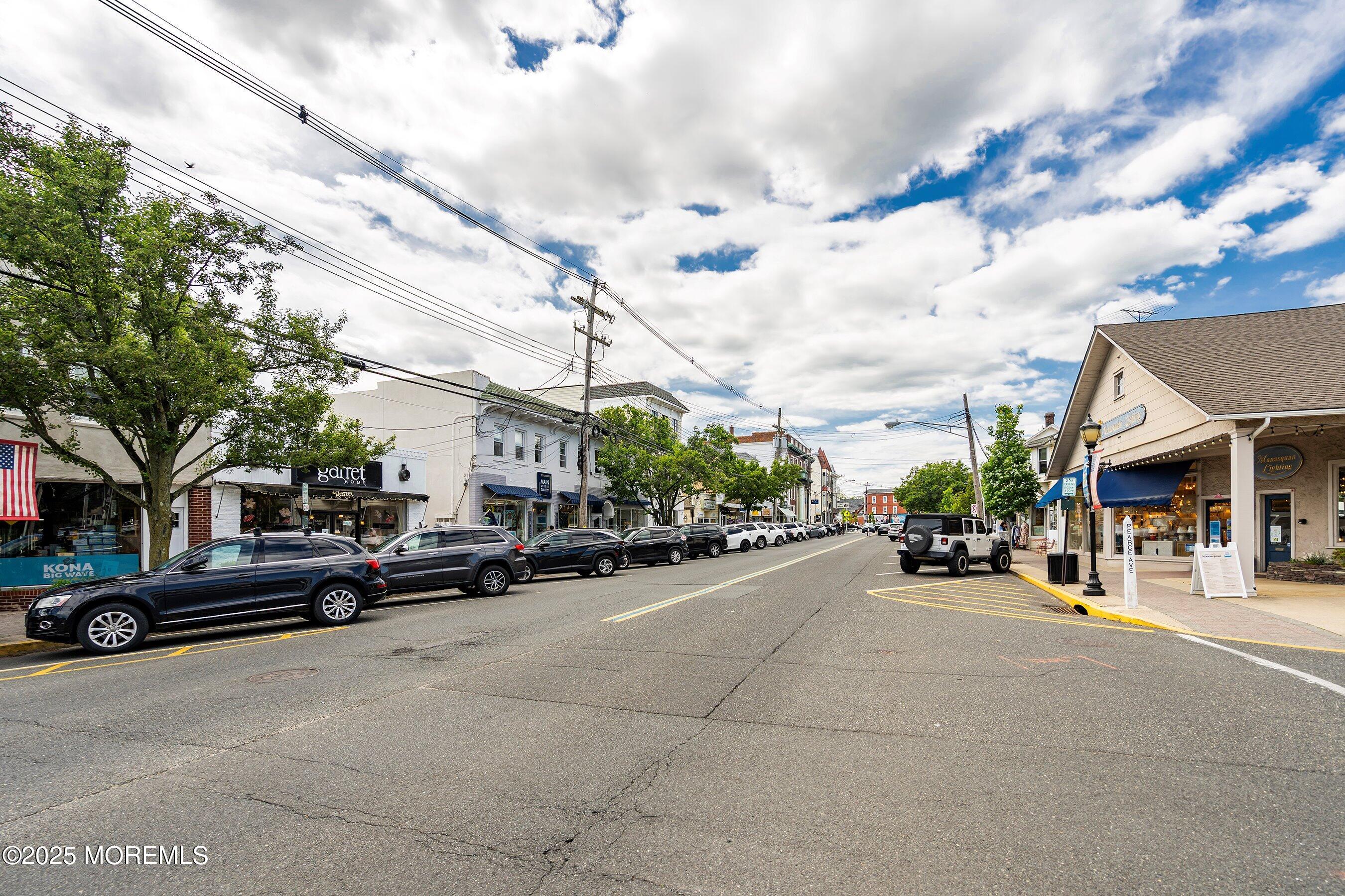 167 4th Avenue Manasquan, NJ 08736 - Photo 37 of 54 a view of a street with cars