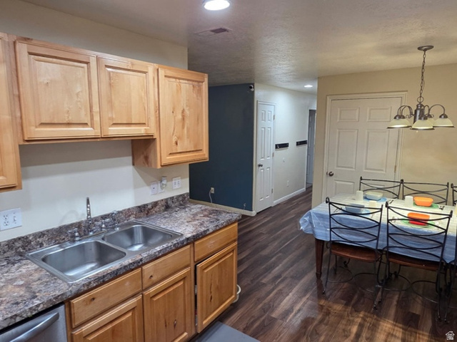 8198 North Cedar Springs Road, Unit 5 Eagle Mountain, UT 84005 - Photo 8 of 30 Kitchen - lots of storage, stainless steel appliances, LVP flooring