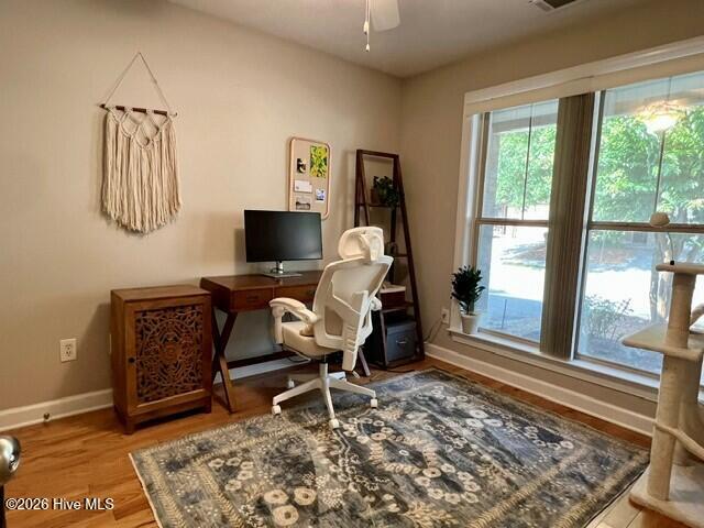 360 Connor Circle Evans, GA 30809 - Photo 17 of 30 Bedroom 2 on main level, current owners use it as office space