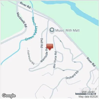 $6,800 | 9465 Westside Road, Forestville, CA 95436