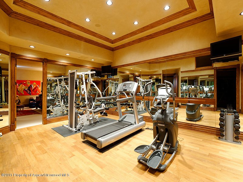 142 Wrights Road Aspen, CO 81612 - Photo 14 of 33 a view of a room with gym equipment