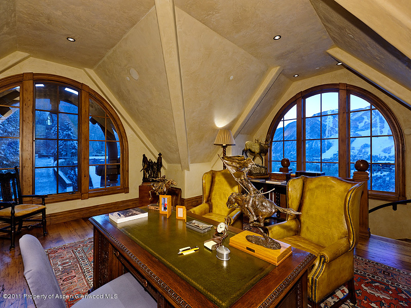 142 Wrights Road Aspen, CO 81612 - Photo 18 of 33 a room with furniture pool table and windows